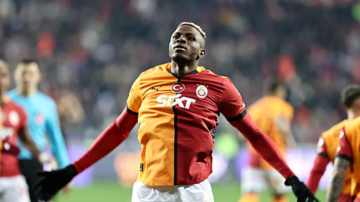 Galatasaray'da Victor Osimhen rekor peşinde!
