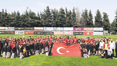 Galatasaray'da 23 Nisan coşkusu