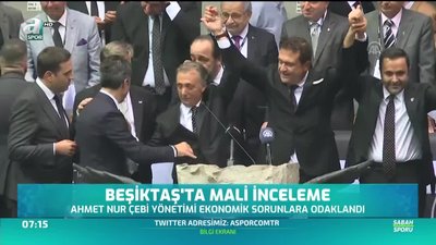 >Beşiktaş'ta mali inceleme