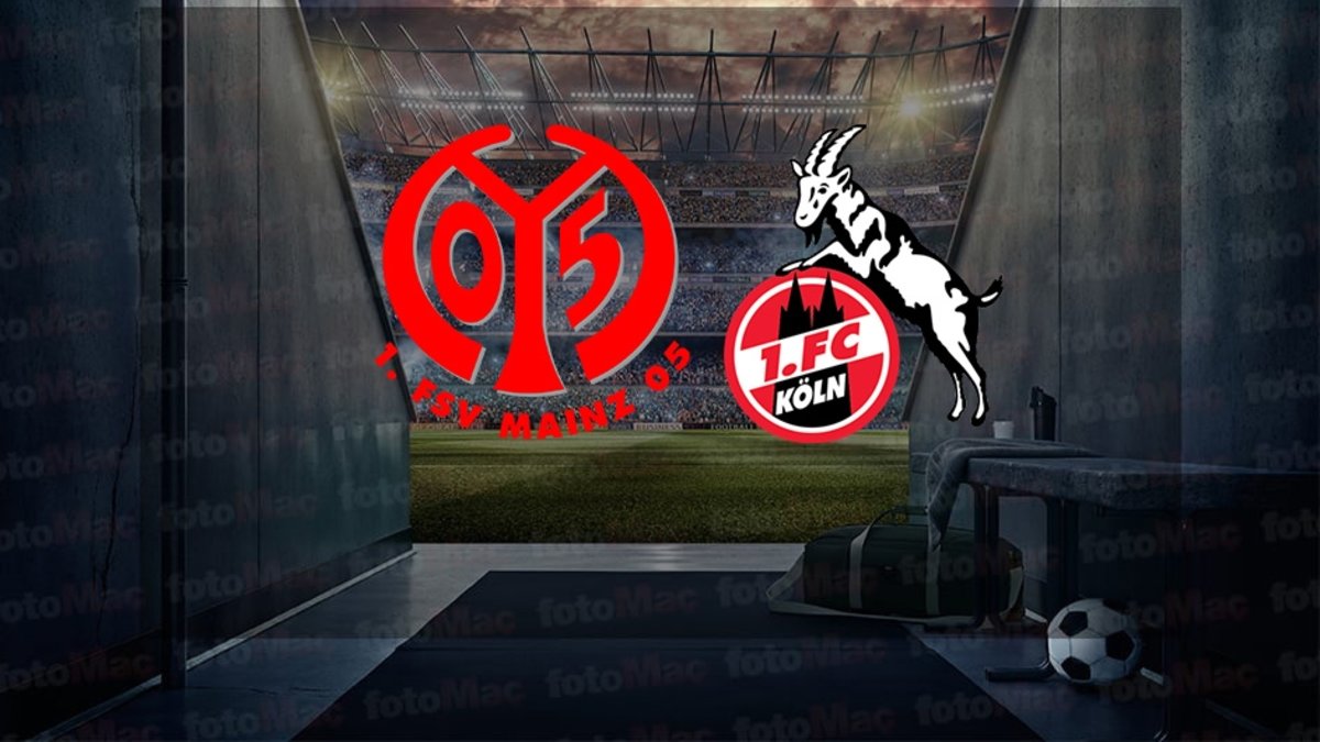Mainz 05-Köln maçı ne zaman, saat kaçta ve hangi kanalda? Almanya Bundesliga Mainz 05-Köln maçı ne zaman, saat kaçta ve hangi kanalda? Almanya Bundesliga