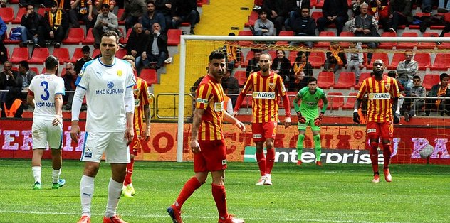 Kayserispor sahasında bu yıl ilk kez yenildi