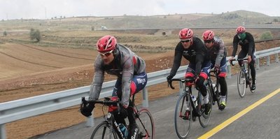 Bisiklet takımları kamp için Erciyes’i tercih ediyor