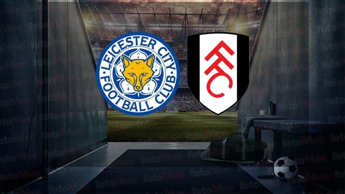 Leicester City - Fulham maçı ne zaman? Saat kaçta ve hangi kanalda canlı yayınlanacak? | İngiltere Premier Lig Leicester City - Fulham maçı ne zaman? Saat kaçta ve hangi kanalda canlı yayınlanacak? | İngiltere Premier Lig