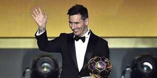 Altın Top 5. kez Messi'nin