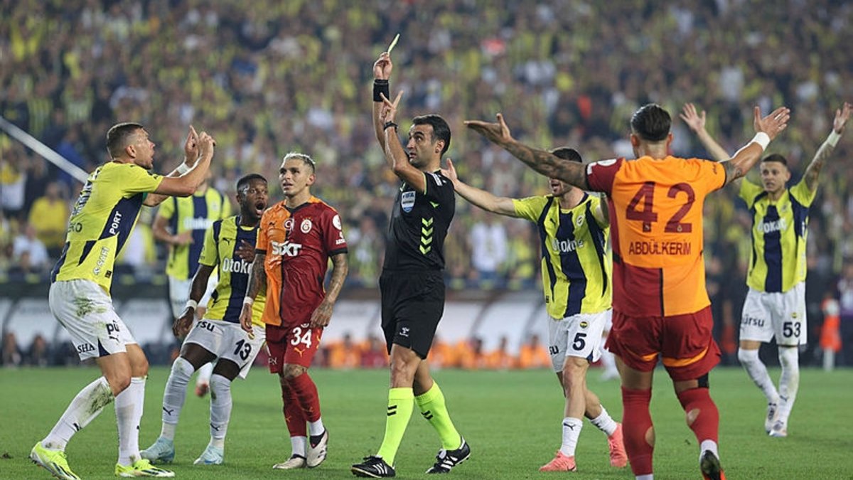 Fenerbahçe'den derbide kırmızı kart tepkisi!