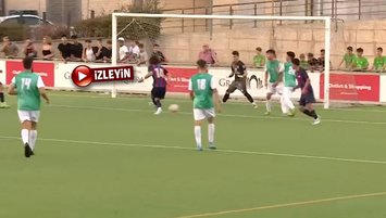 Barça Emre Demir'in ilk golünü paylaştı!