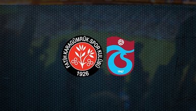 Fatih Karagümrük - Trabzonspor maçı ne zaman, saat kaçta ve hangi kanalda canlı yayınlanacak? | Süper Lig