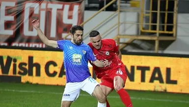 Çorum FK 0-0 Bandırmaspor (MAÇ SONUCU ÖZET)