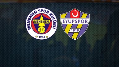 Menemenspor Eyüpspor maçı saat kaçta hangi kanalda CANLI yayınlanacak?