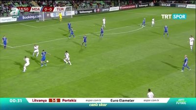 >Moldova 0-4 Türkiye | MAÇ ÖZETİ