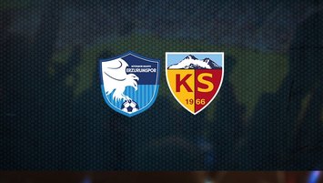 BB Erzurumspor-Kayserispor | CANLI