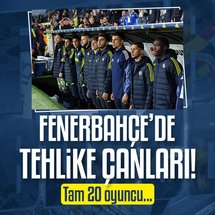 Fenerbahçe'de kırmızı alarm! En az 20 oyuncu...