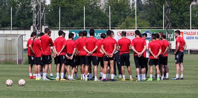 Samsunspor'da sabah çalışması