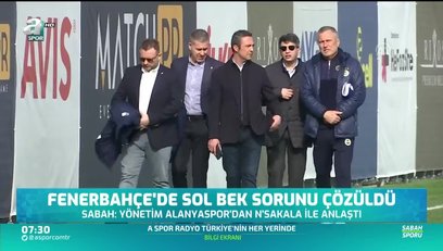 >Fenerbahçe'de sol bek sorunu çözüldü