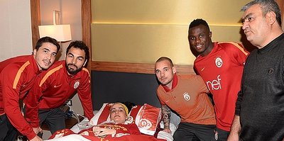 Galatasaray'a sürpriz ziyaretçi
