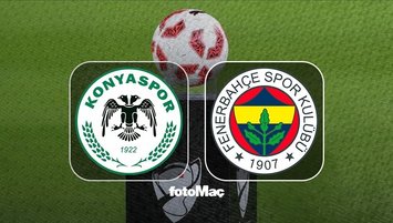 Konyaspor-Fenerbahçe maçı detayları!