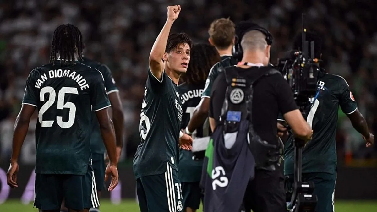 Arda Güler frikikten attı! Real Madrid öne geçti