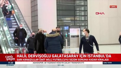 >Yeni transfer Halil Dervişoğlu İstanbul'a geldi!