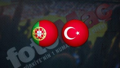 Portekiz - Türkiye maçı CANLI izle! Portekiz Türkiye maçı canlı anlatım | Türkiye maçı izle