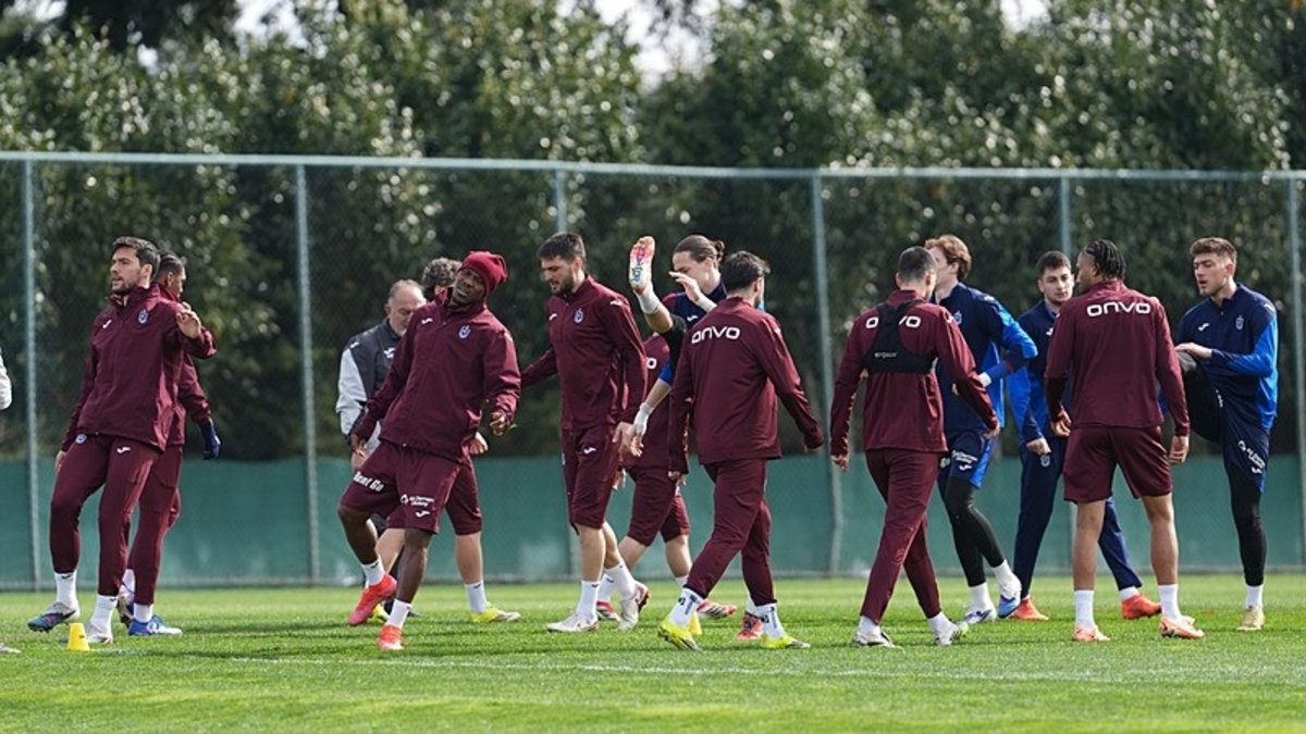 Trabzonspor’da Galatasaray maçı hazırlıkları sürüyor