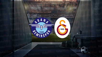 Galatasaray maçı canlı izle | Adana Demirspor - Galatasaray maçı ne zaman? Saat kaçta? Hangi kanalda?