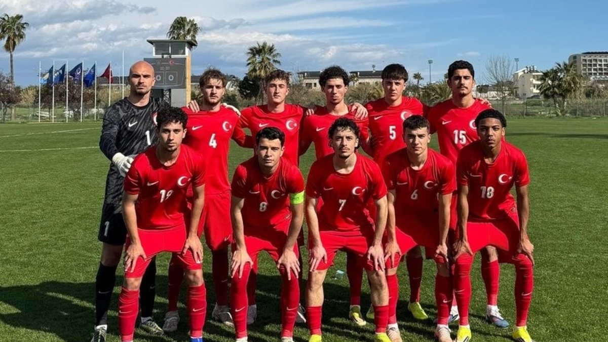 18 Yaş Altı Milli Futbol Takımı Kosova'ya 3-1 mağlup oldu