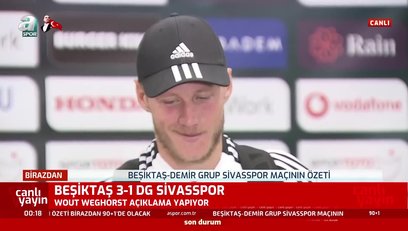 >Weghorst: 60'tan sonra düştük!