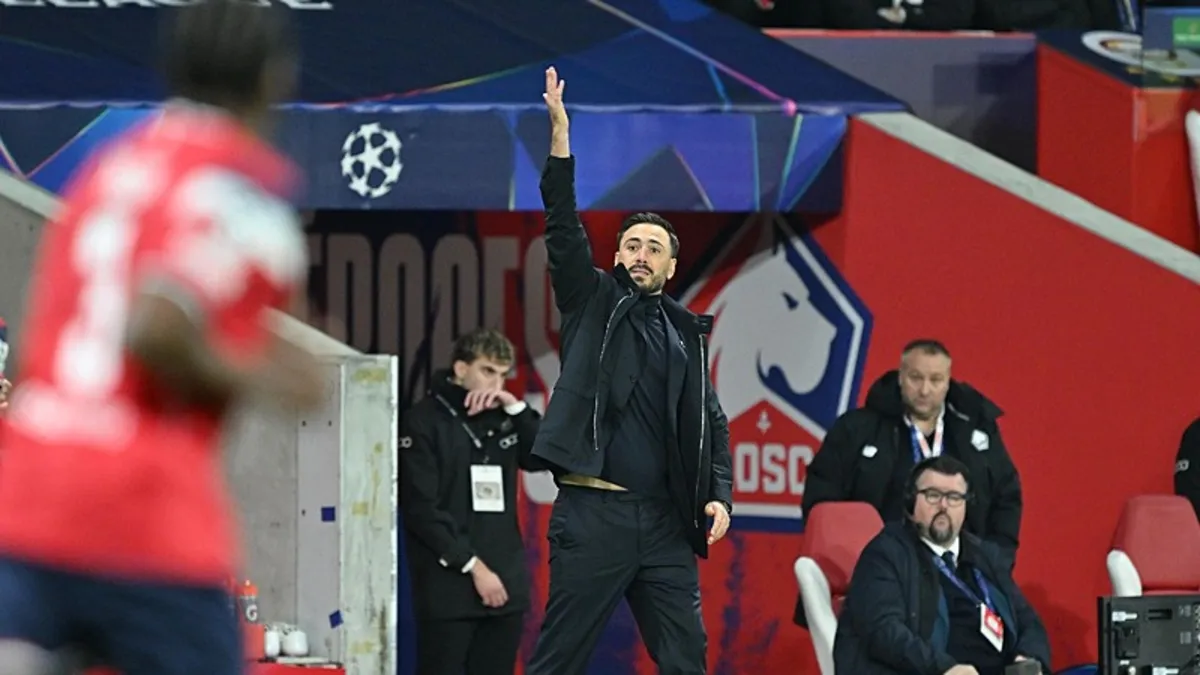 Lille Teknik Direktörü Ancelotti'den Şampiyonlar Ligi mağlubiyeti açıklaması