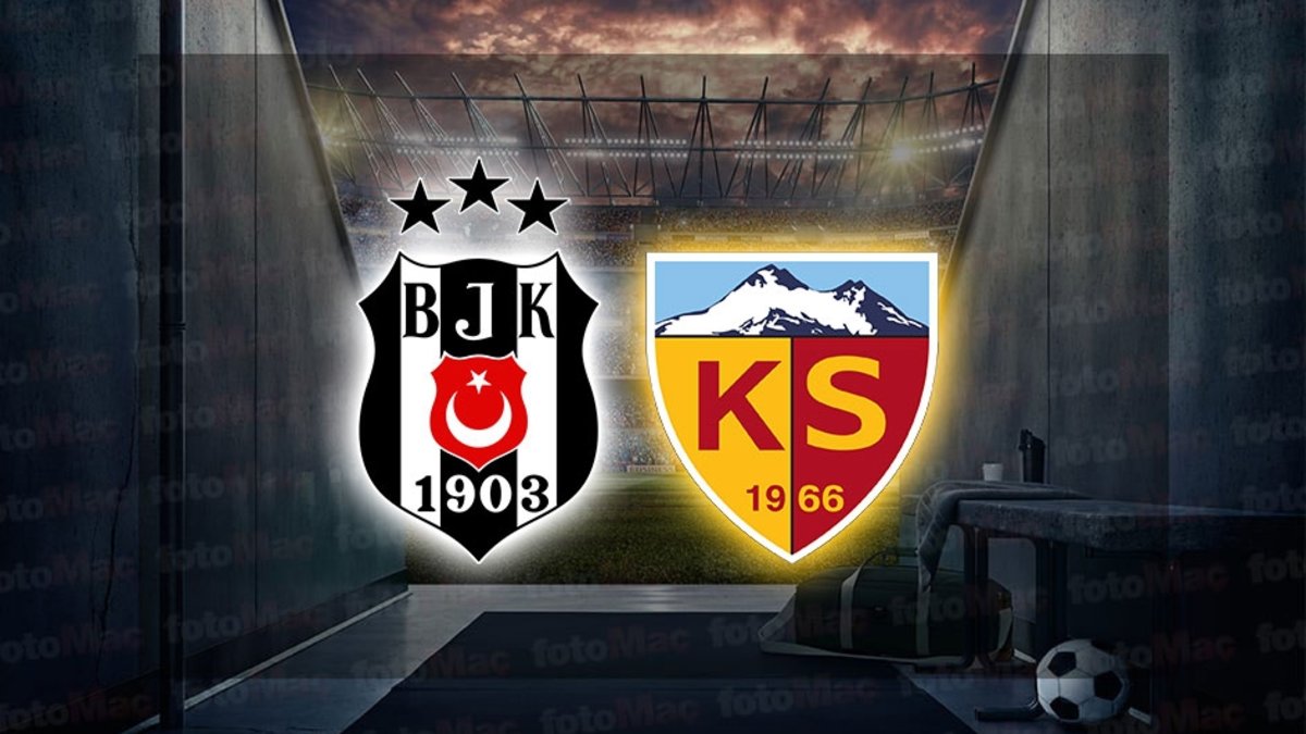 Beşiktaş-Zecorner Kayserispor maçı CANLI İZLE | BJK Kayseri maçı ne zaman, saat kaçta, hangi kanalda?