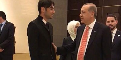Burak’tan Erdoğan’a ziyaret