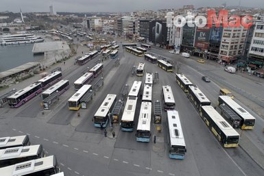 Evde kal çağrısının ardından sokaklar boş kaldı