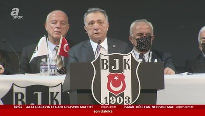 >Başkan Ahmet Nur Çebi Beşiktaş'ın Mali Kurulu'nda açıklamalarda bulundu!