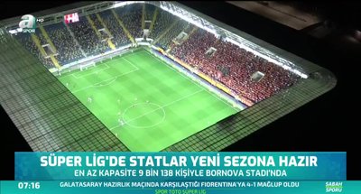 Süper Lig'de statlar yeni sezona hazır