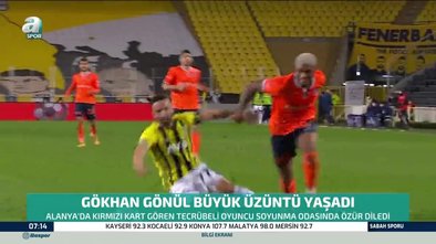 Fenerbahçe'de Gökhan Gönül takım arkadaşlarından özür diledi