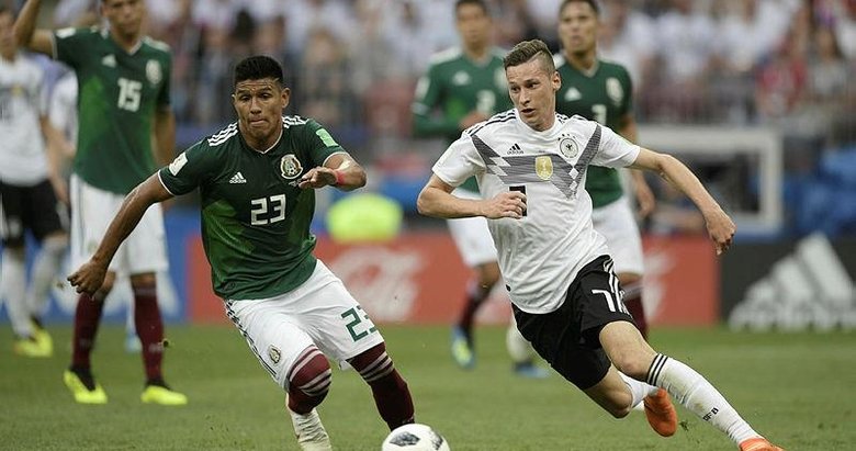 Favori Almanya'ya Meksika dalgası! Almanya: 0 - Meksika: 1 Maç sonucu