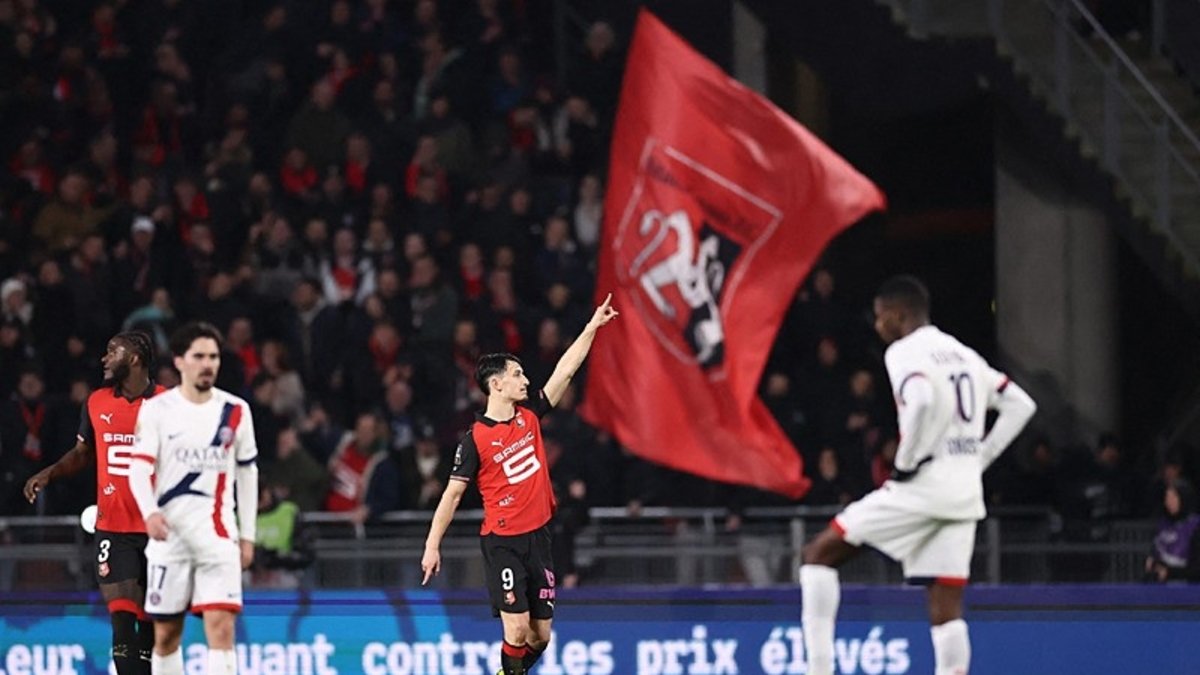 PSG'ye deplasmanda Rennes şoku!