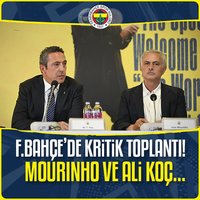 F.Bahçe'de kritik toplantı! Mourinho...
