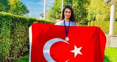 Merve Kalemli üçüncülükle döndü