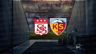 Sivasspor Kayserispor maçı CANLI