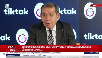 >Dursun Özbek: Hiç kimse bulanık suda balık avlamaya kalkmasın