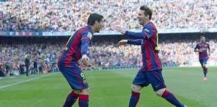 Açılış Suarez'den, kapanış Messi'den