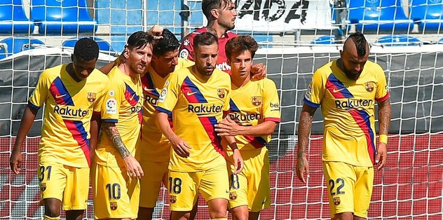 Alaves 0 5 Barcelona Mac Sonucu Son Dakika Ispanya La Liga