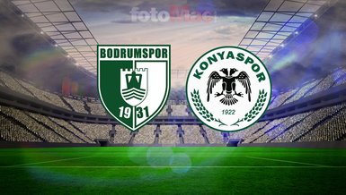 Sipay Bodrum FK-Tümosan Konyaspor maçı CANLI | Saati ve yayın kanalı!