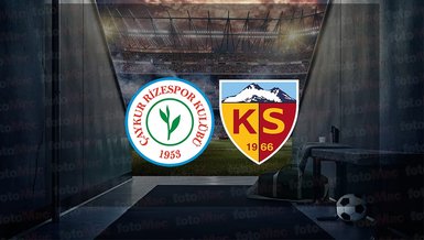 Rizespor - Kayserispor maçı ne zaman, saat kaçta ve hangi kanalda canlı yayınlanacak? | Trendyol Süper Lig
