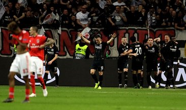 Benfica'ya şok! Eintracht Frankfurt yarı finalde