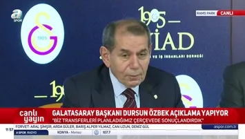 Dursun Özbek'ten Okan Buruk hakkında açıklama