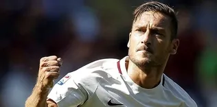 Totti takımını yenilmekten kurtaramadı