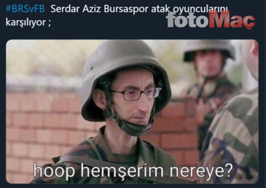 Serdar Aziz Fenerbahçe taraftarının tepkisini çekti