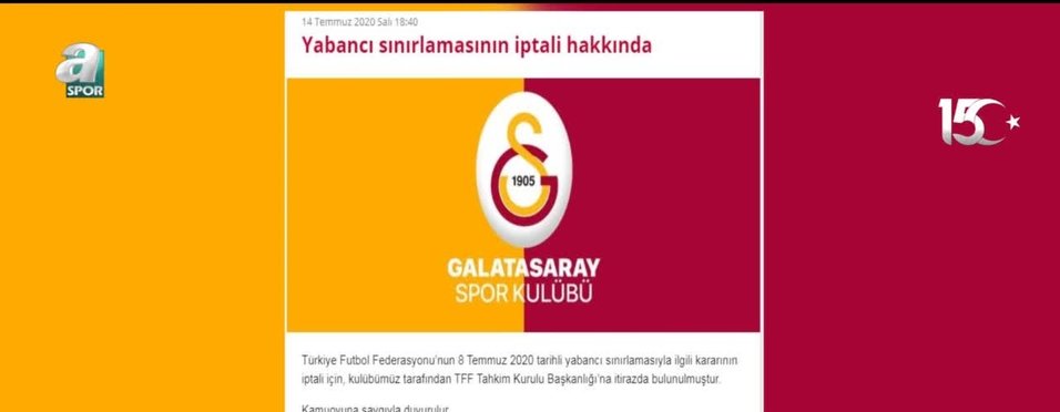Galatasaray Dan Yabanci Kuralina Itiraz Son Dakika Video Videolari Video Haberleri Fotomac