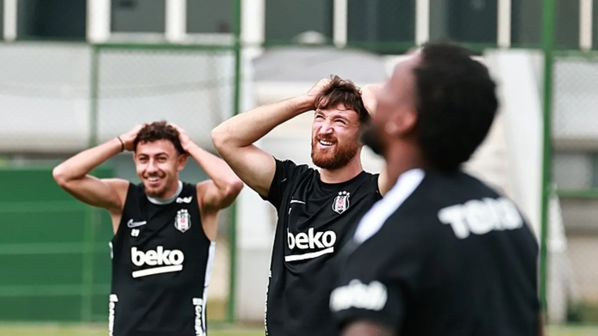 Beşiktaş, Olimpik Marsilya maçının hazırlıklarını sürdürdü!